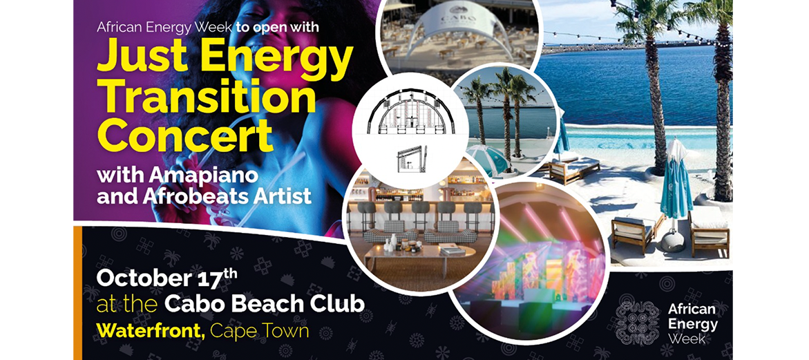 AEC to host Just Energy Transition Concert with Amapiano and Afrobeats superstars on October 17 at the Cabo Beach Club in Cape Town