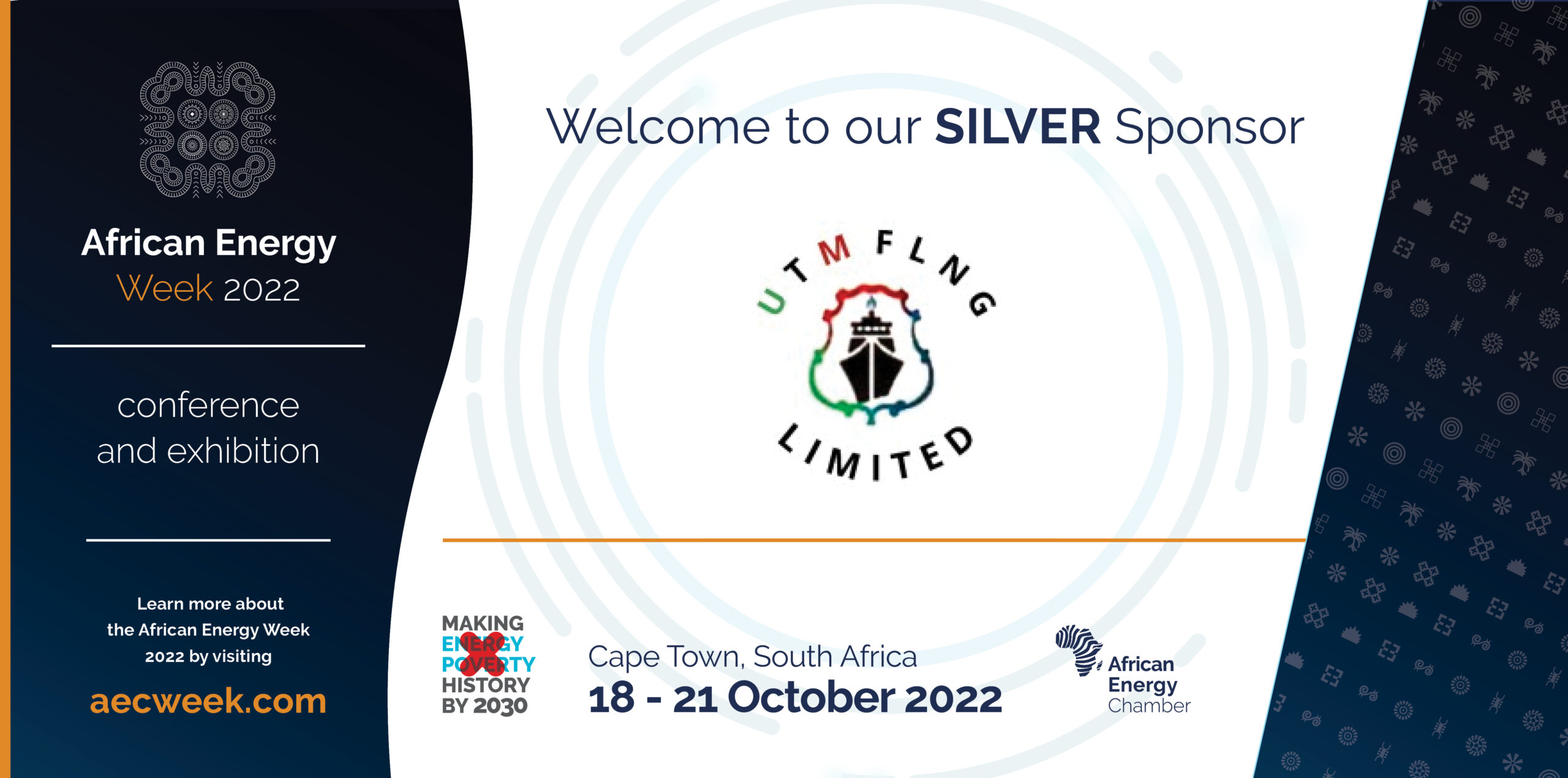 UTM FLNG Limited is Officially a Silver Sponsor of AEW 2022￼
