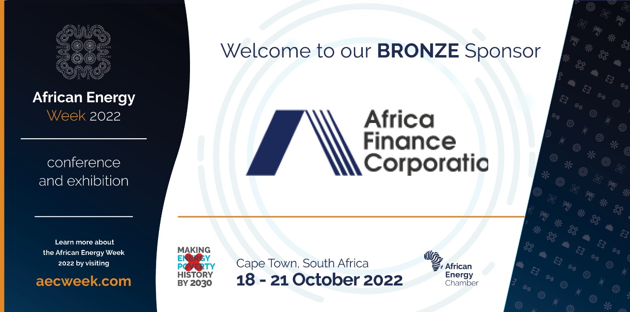 Africa Finance Corporation Confirms as Bronze Sponsor for AEW 2022