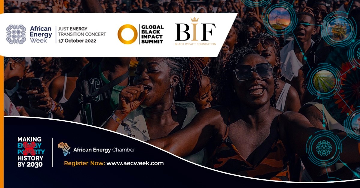 Black Impact Foundation Sponsors AEW 2022 Just Energy Transition Concert in Cape Town