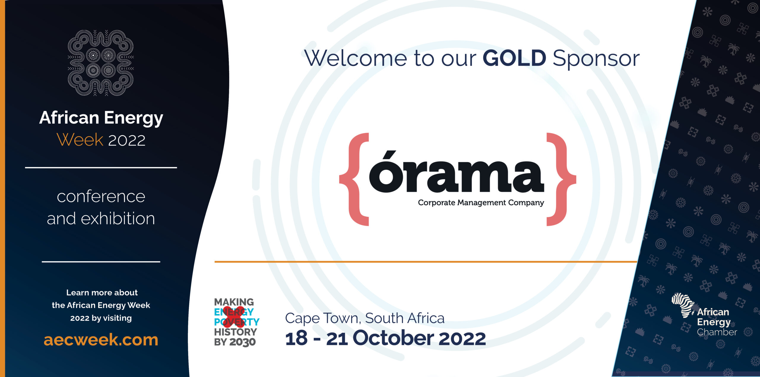 Orama Corporate Services Returns to AEW 2022 as a Gold Sponsor