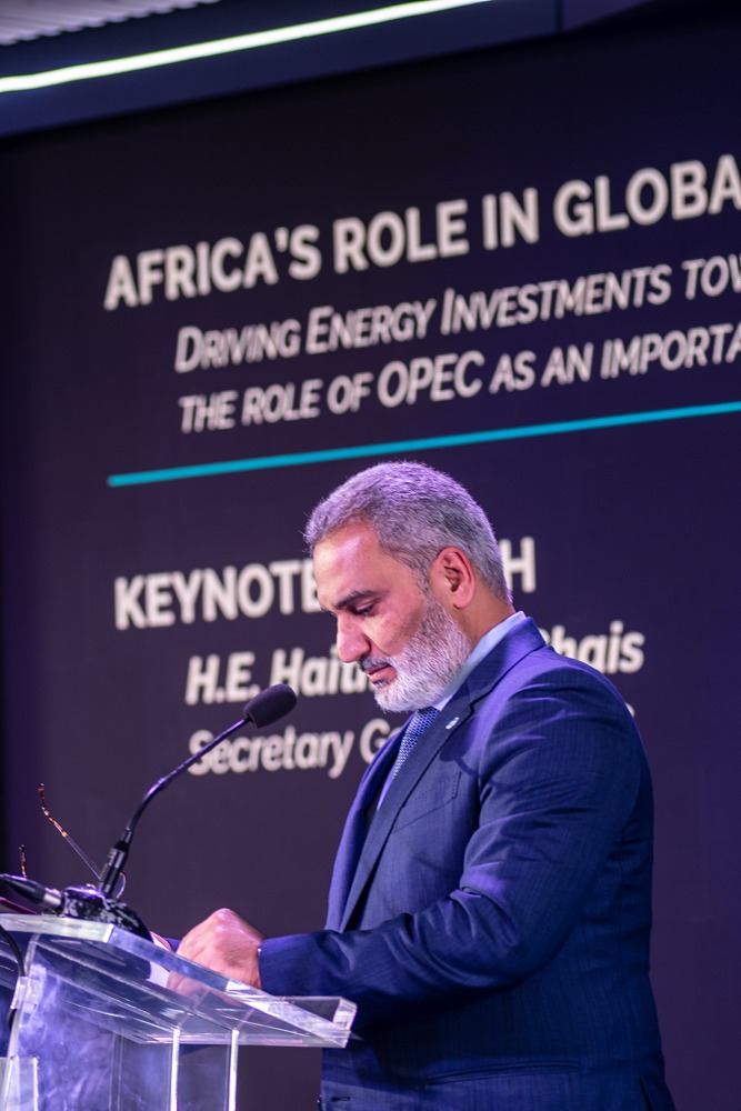 OPEC Secretary General H.E. Haitham Al Ghais Discusses OPEC’s Global Outlook at AEW 2022￼