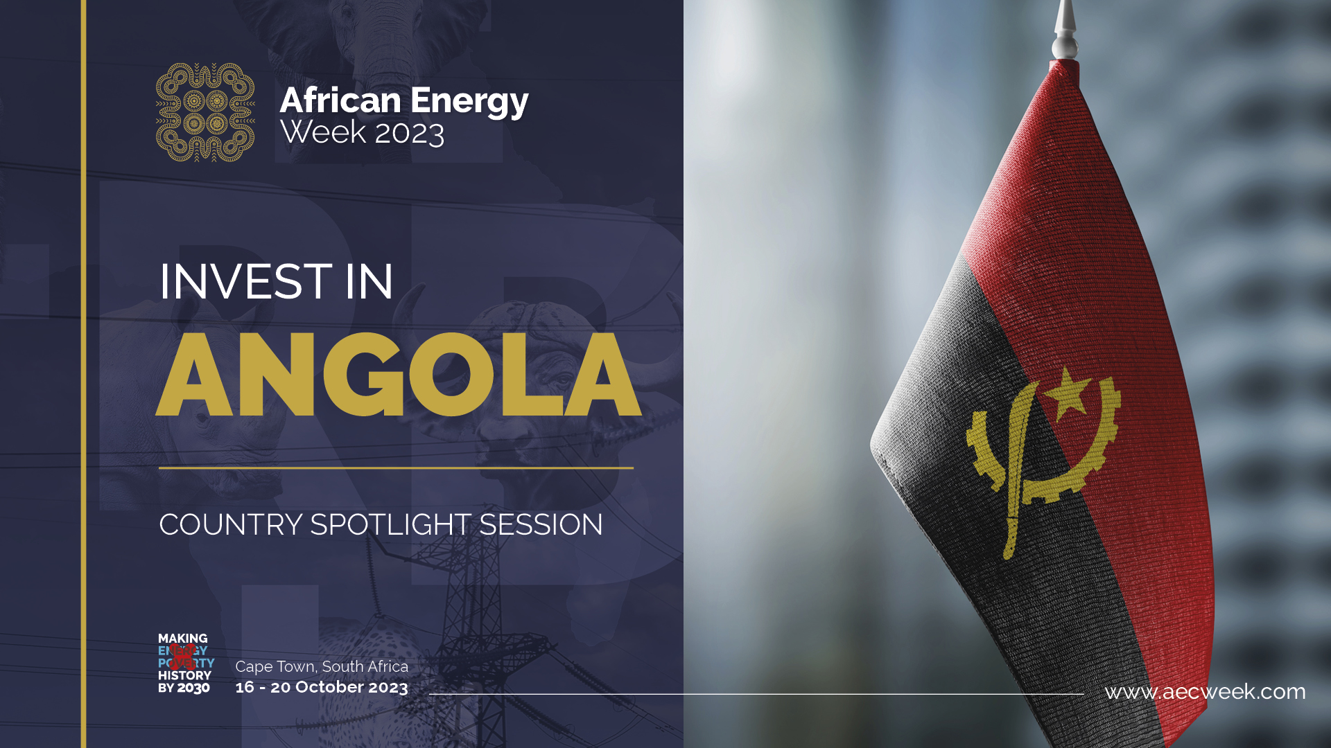 AEW 2023 to Showcase Angola's Thriving Energy Sector During Dedicated Country Spotlight