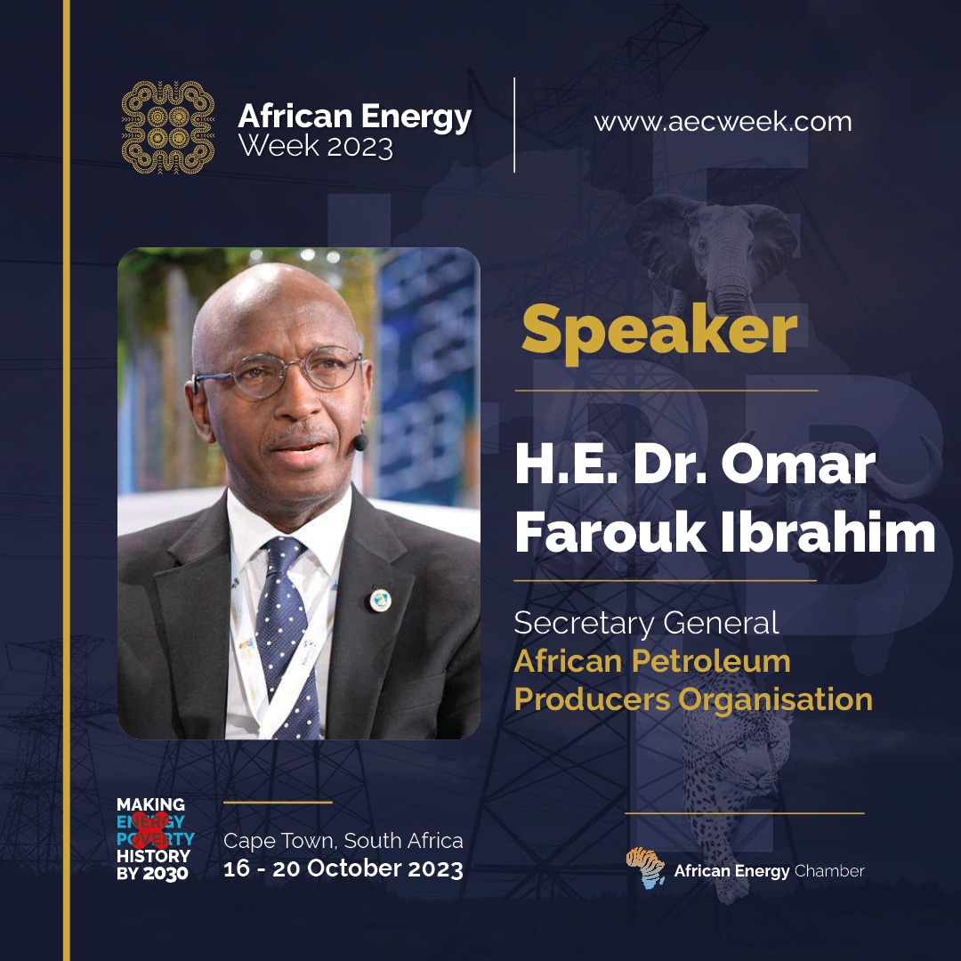 AEC Welcomes APPO SG H.E. Dr. Omar Farouk Ibrahim as Keynote Speaker at AEW 2023