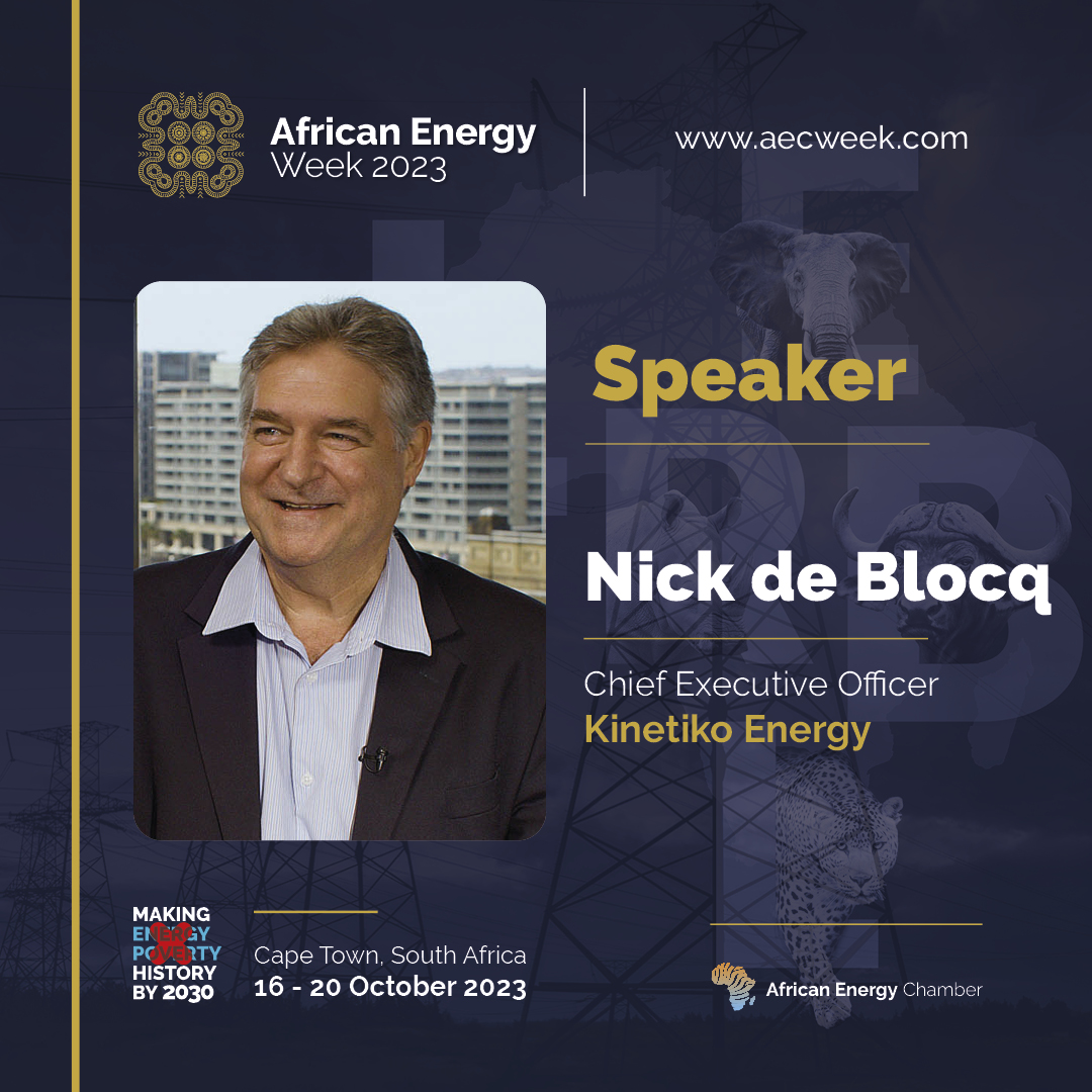 South Africa’s Gas Potential: Kinetiko Energy CEO, Nick de Blocq to Speak at AEW 2023