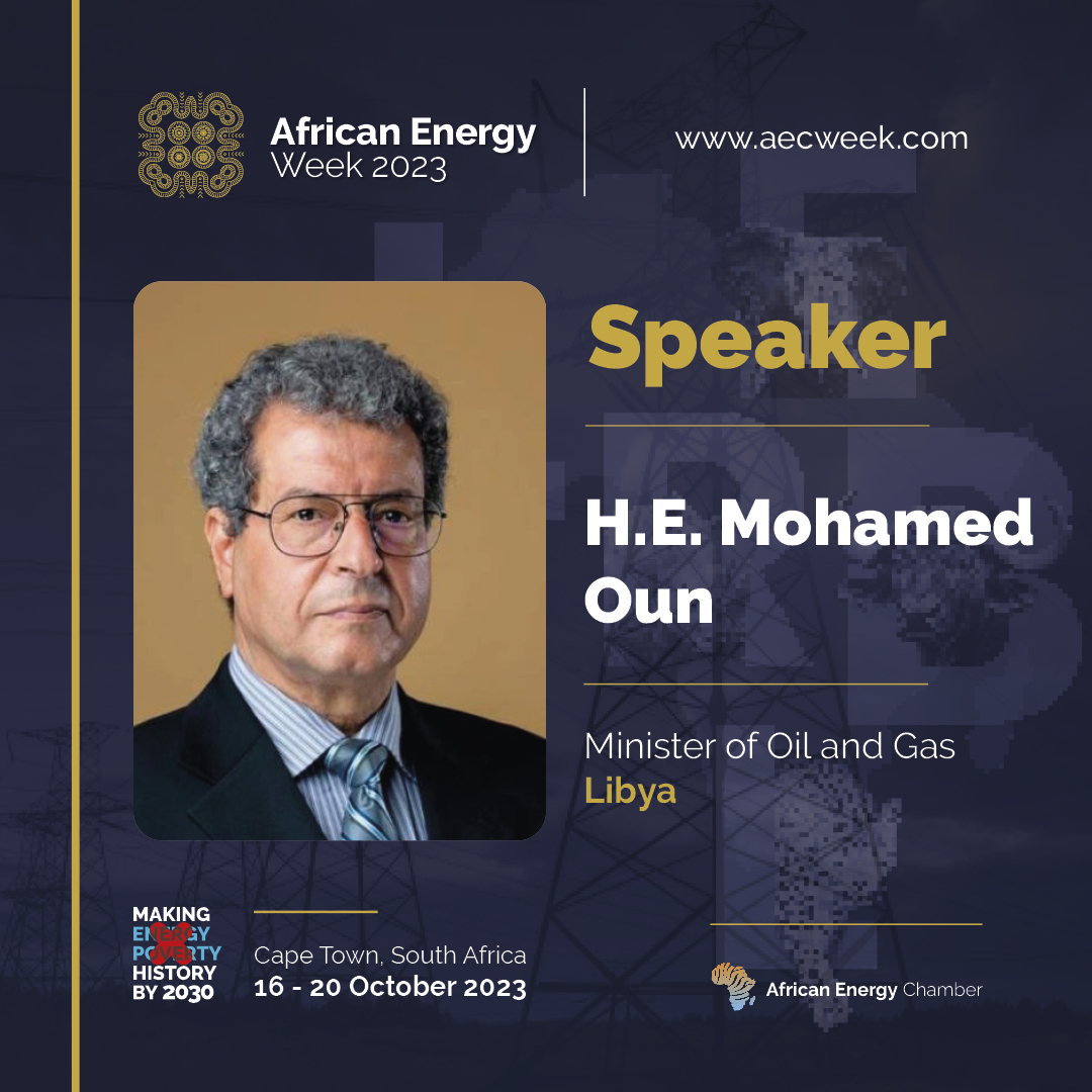 Libya’s Oil and Gas Minister Mohamed Oun to Lead E&P Dialogue During AEW 2023