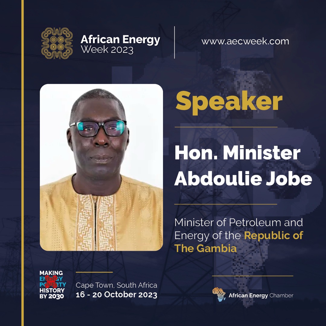 The Gambia’s Minister of Petroleum and Energy to Deliver Keynote Address at AEW 2023