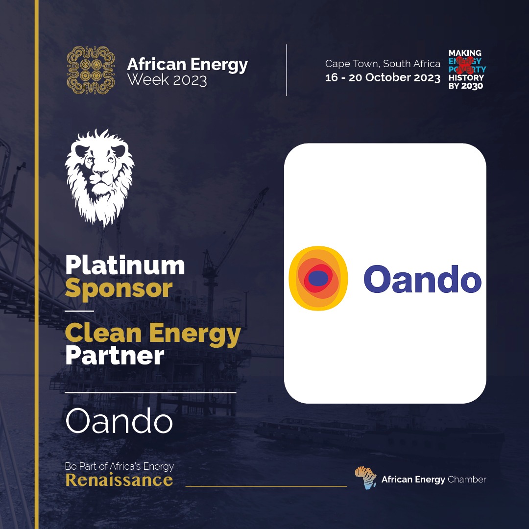 Nigeria’s Oando Energy Resources Joins AEW 2023 as Platinum Sponsor and Clean Energy Partner