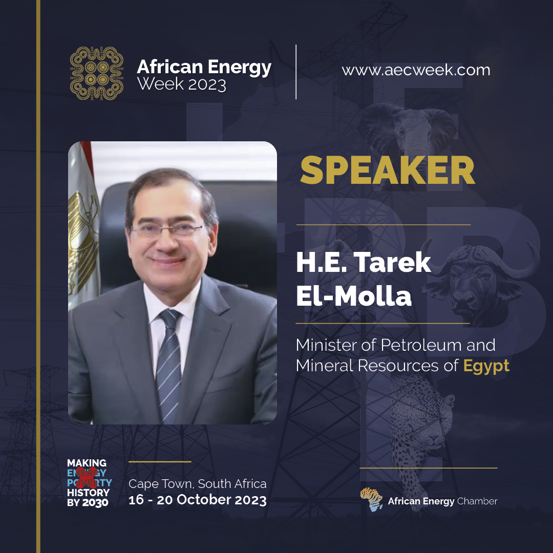 Egypt’s Minister of Petroleum and Mineral Resources to Spearhead Africa’s Energy Renaissance at AEW 2023