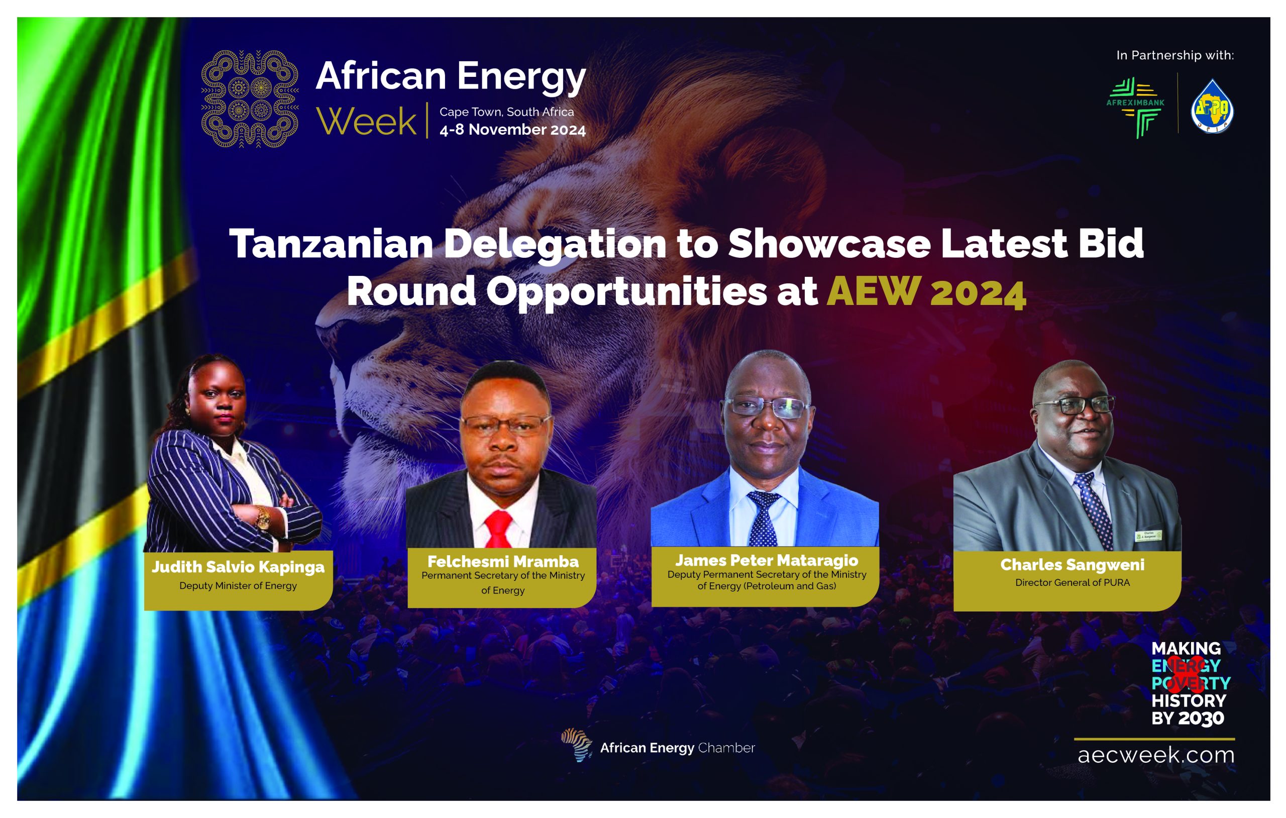 Tanzanian Delegation to Showcase Latest Bid Round Opportunities at AEW 2024