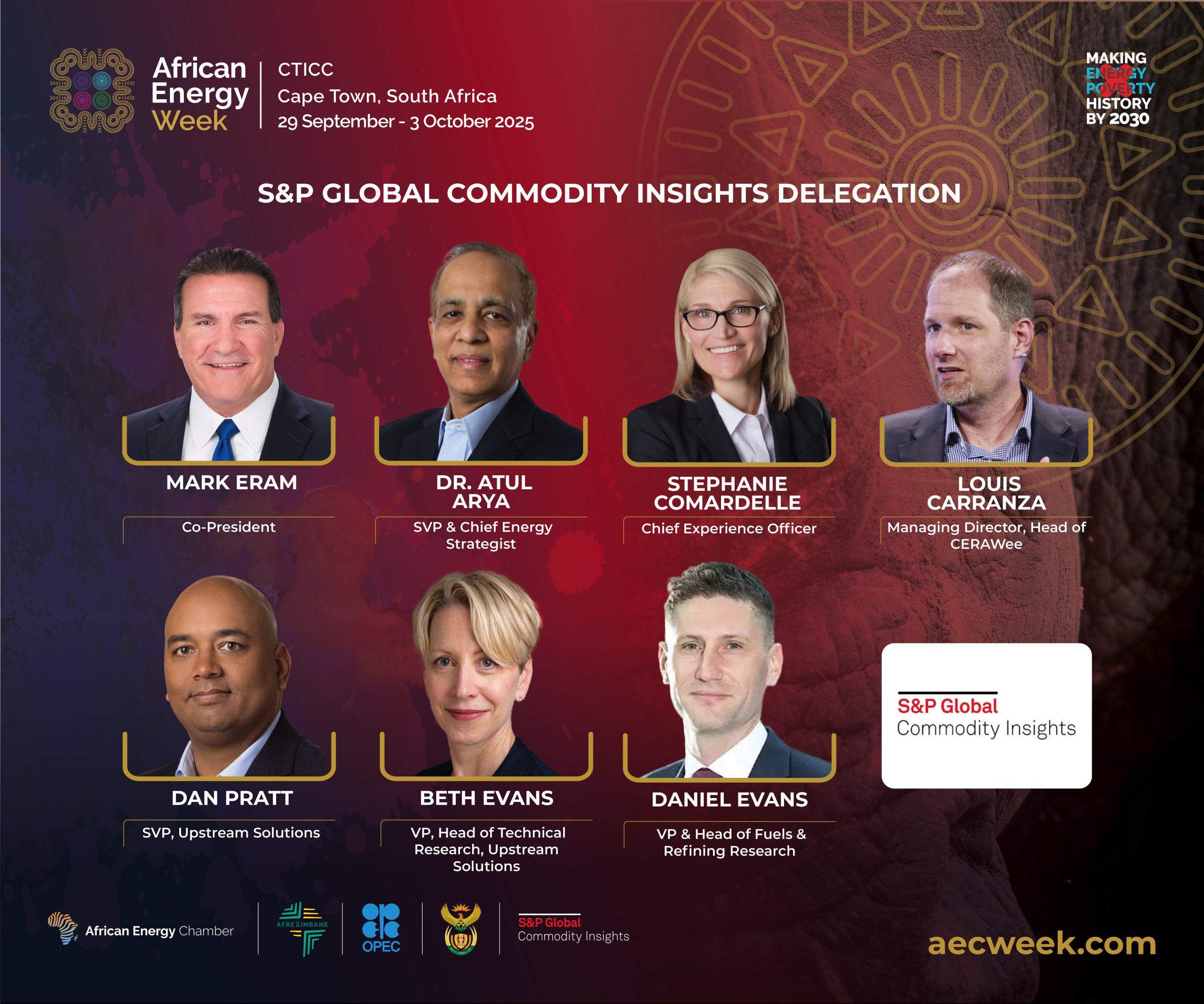 S&P Global Commodity Insights Delegation to Share Energy Expertise at AEW 2025